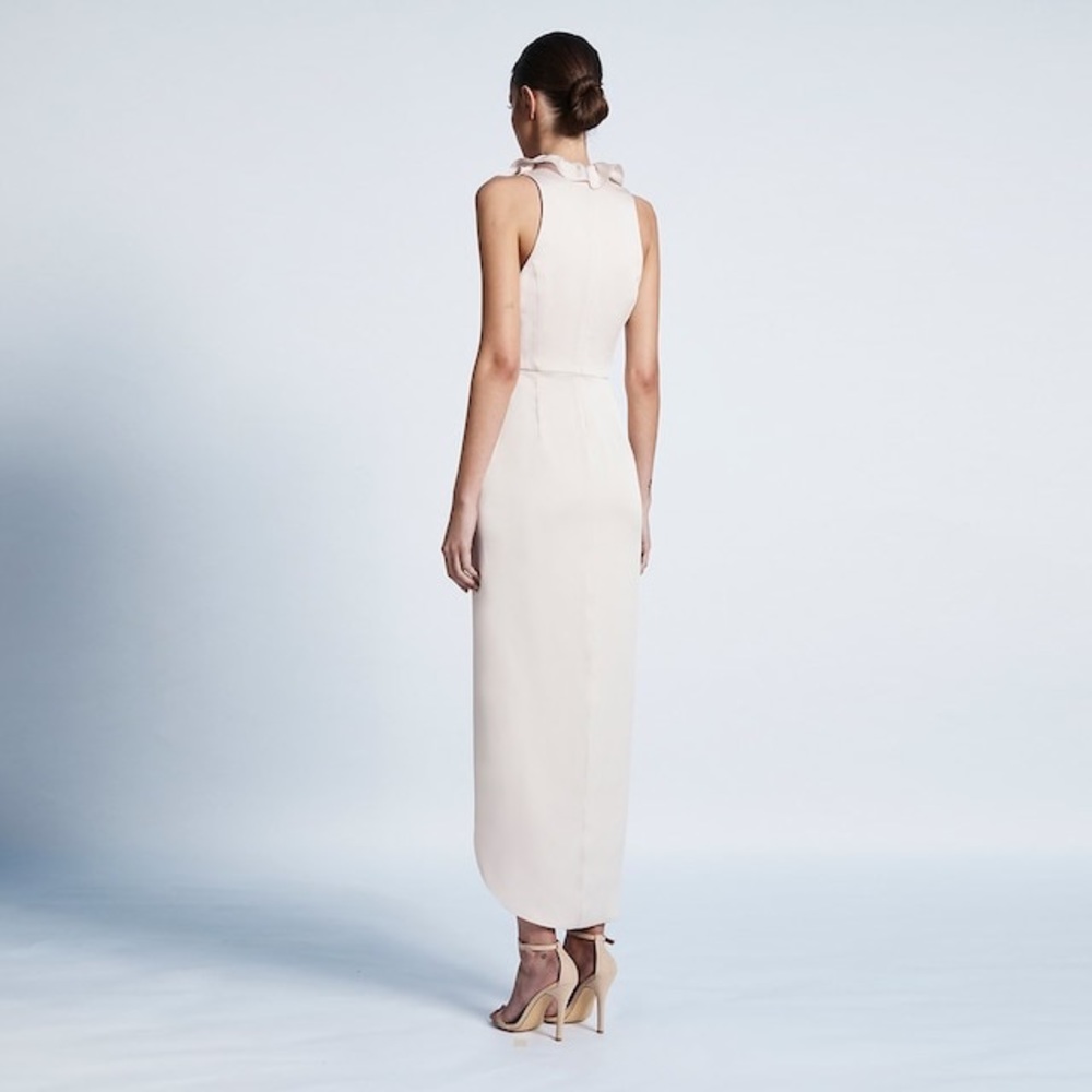 Revolve Shona Joy Plunged Frill Dress - Picture 15 of 16